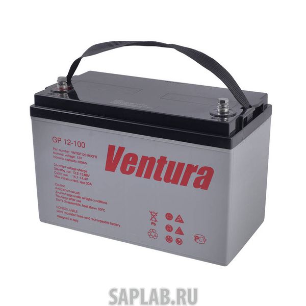 Купить запчасть VENTURA - GPL12100 Аккумулятор Ventura GPL 12-100 12В 108Ач 329x174x215 мм Прямая (+-)