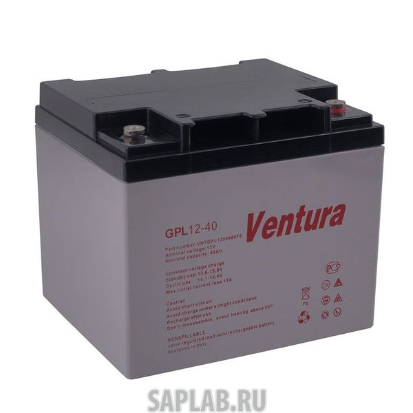Купить VENTURA GPL1240 Аккумулятор Ventura GPL 12-40 12В 41Ач 197x165x170 мм Прямая (+-)