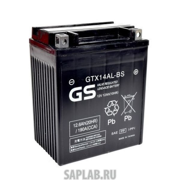 Купить запчасть YUASA - 1554 Аккумулятор GS GTX14AL-BS