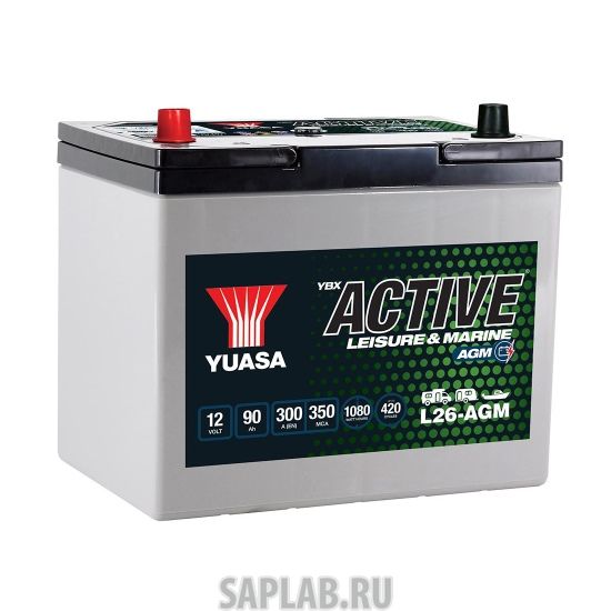 Купить запчасть YUASA - L26AGМ Аккумулятор YUASA ACTIVE L26-AGМ