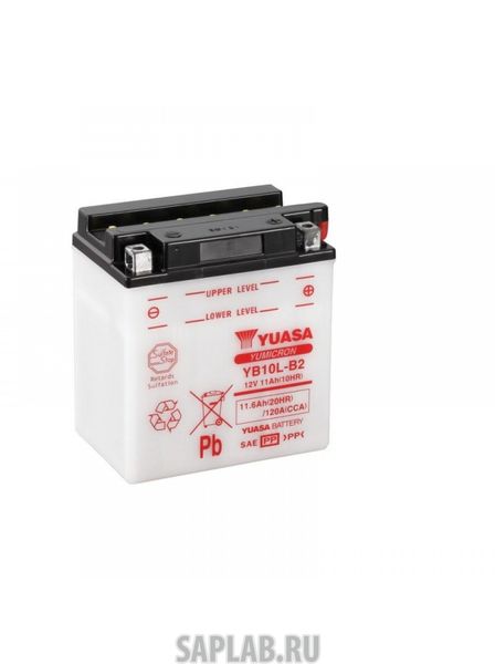 Купить YUASA YB10LB2 Аккумулятор Yuasa YB10L-B2 12В 11Ач 120CCA 145x135x90 мм Обратная (-+)