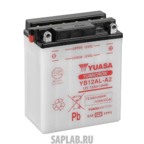 Купить запчасть YUASA - YB12ALA2 Аккумулятор YUASA YB12AL-A2