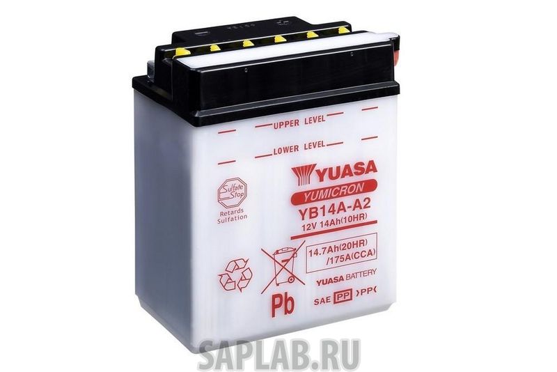 Купить запчасть YUASA - YB14AA2 Аккумулятор YUASA YB14A-A2