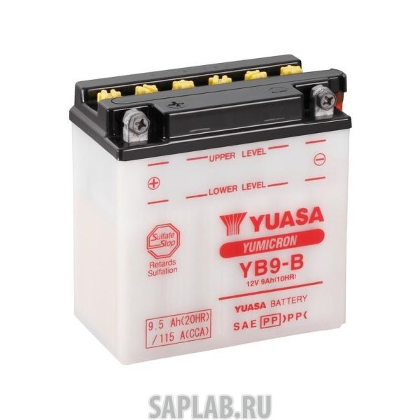 Купить запчасть YUASA - YB9B Аккумулятор YUASA YB9-B