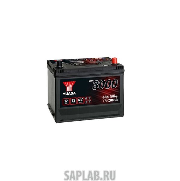 Купить запчасть YUASA - YBX3068070 Аккумуляторная Батарея Smf[12v 72ah 630a B9] YUASA