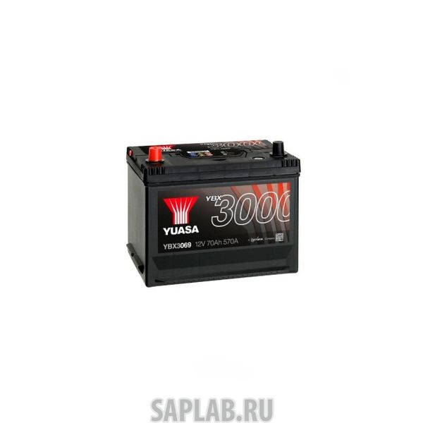 Купить запчасть YUASA - YBX3069070 Аккумуляторная Батарея Smf[12v 70ah 570a B9] YUASA