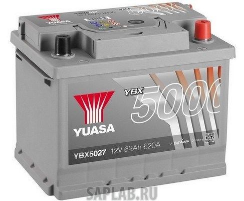 Купить YUASA YBX5027 Аккумулятор автомобильный Yuasa YBX5027 62 Ач