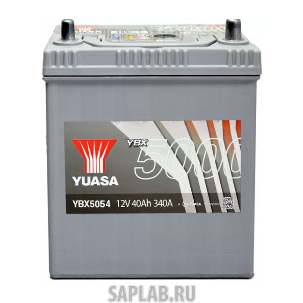 Купить запчасть YUASA - YBX5054040 Аккумуляторная Батарея Silver High Performance[12v 40ah 340a] YUASA