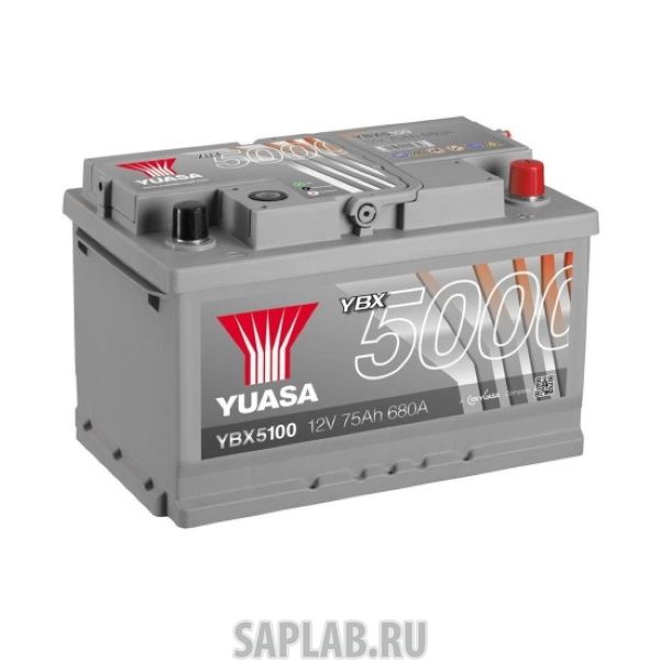 Купить запчасть YUASA - YBX5100 Аккумулятор YBX5100-075