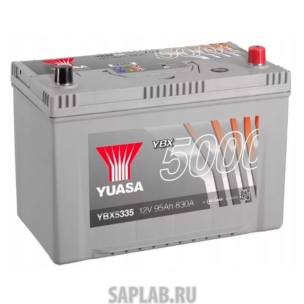 Купить запчасть YUASA - YBX5335100 Аккумуляторная Батарея Silver High Performance[12v 95ah 830a] YUASA