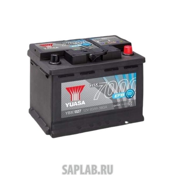 Купить запчасть YUASA - YBX7027060 Аккумуляторная Батарея Efb Start Stop[12v 60ah 560a B13] YUASA