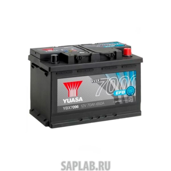 Купить запчасть YUASA - YBX7096070 Аккумуляторная Батарея Efb Start Stop[12v 70ah 680a B13] YUASA