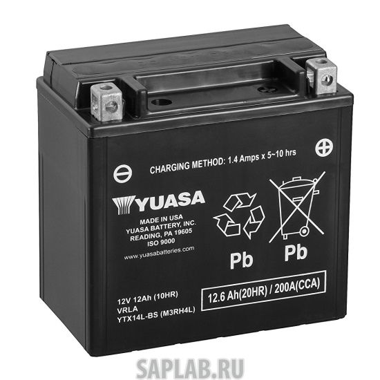 Купить запчасть YUASA - YTX14LBS Аккумулятор YUASA YTX14L-BS