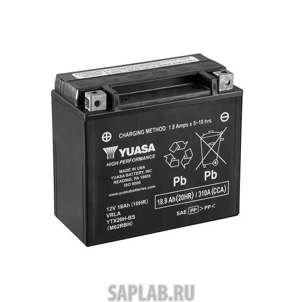 Купить YUASA YTX20HBS Аккумулятор YUASA YTX20H-BS 461