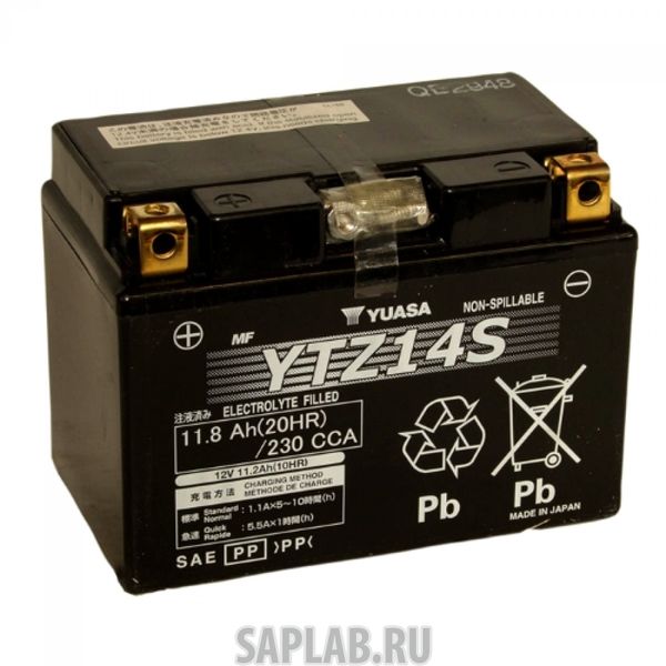 Купить YUASA YTZ14S Аккумулятор автомобильный Yuasa High Performance 12V 11,8Ah 230A