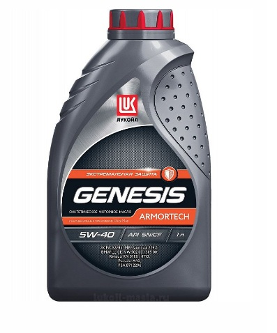 Купить запчасть LUKOIL - 1539414 Масло моторное GENESIS ARMORTECH 5W40 (1539414) LUKOIL 1л