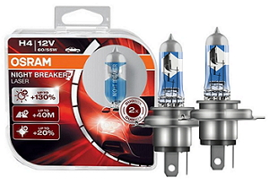 Купить запчасть OSRAM - 64193NBLHCB H4 12V 60/55W+130% (64193NBLHCB) OSRAM комплект