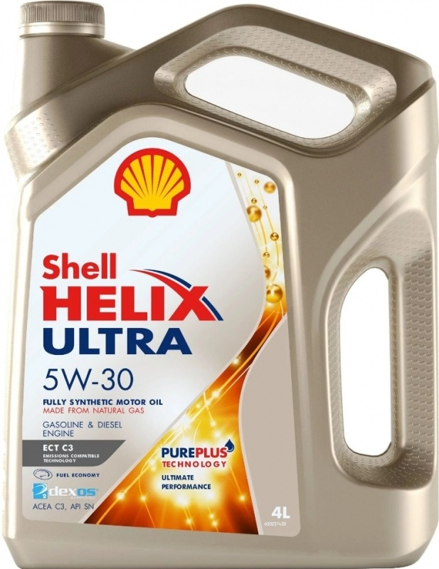 Купить запчасть SHELL - 550046363 Масло моторное SHELL ULTRA ECT C3 (5W-30) 4л