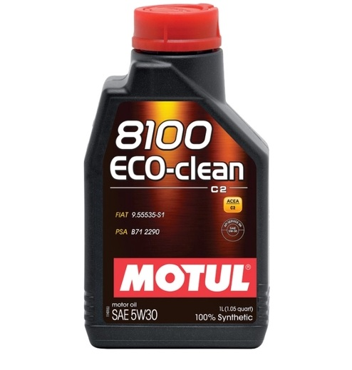 Купить запчасть MOTUL - 101542 Масло 8100 ECO-CLEAN (5W-30) MOTUL 1л