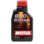 Купить запчасть MOTUL - 101542 Масло 8100 ECO-CLEAN (5W-30) MOTUL 1л