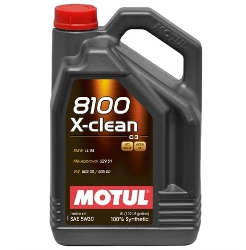 Купить запчасть MOTUL - 102020 Масло 8100 X-CLEAN (5W-30) MOTUL 5л