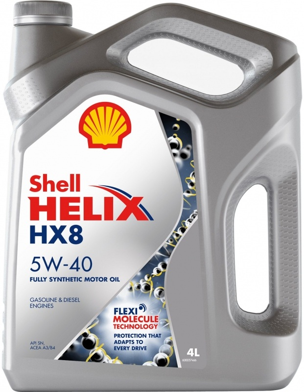 Купить запчасть SHELL - 550046362 Масло моторное SHELL HX8 (5W-40) 4л