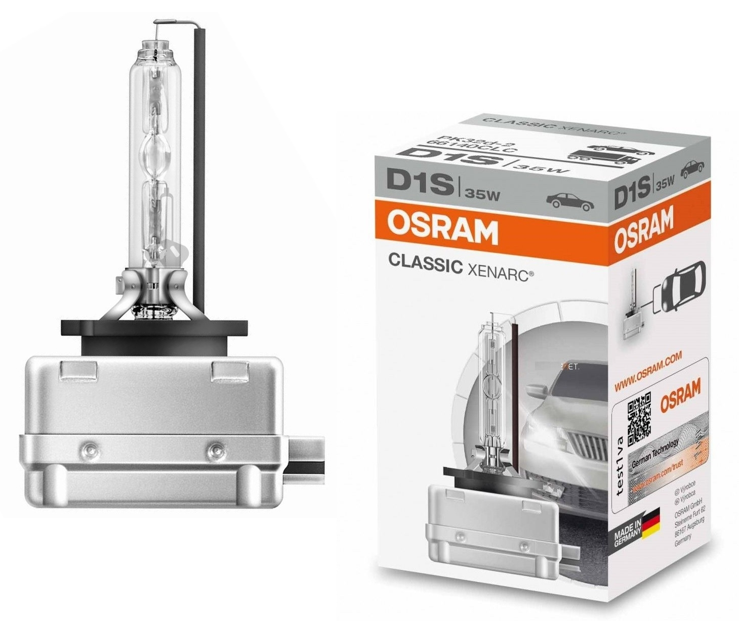 Купить запчасть OSRAM - 66140CLC D1S XENON CLASSIC 85V 35W (66140CLC) OSRAM