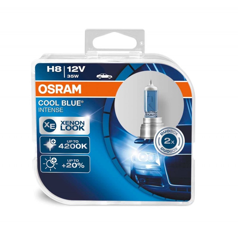 Купить запчасть OSRAM - 64212CBI H8 12V 35W COOL BLUE INTENSE (64212CBI) OSRAM