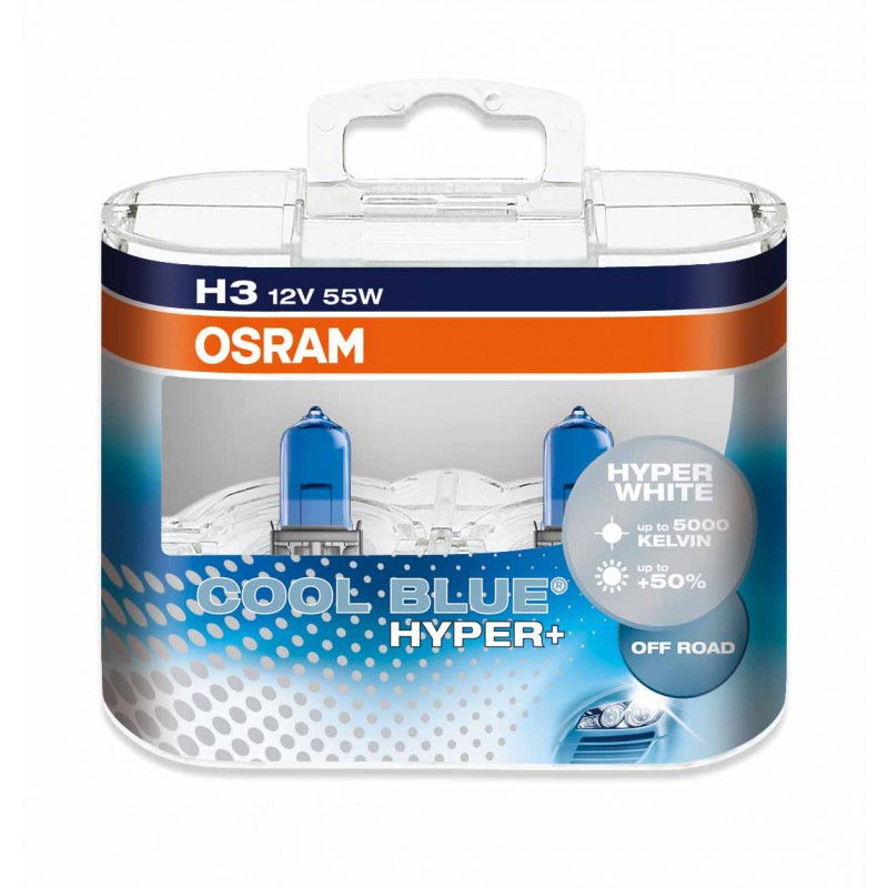 Купить запчасть OSRAM - 62151CBH H3 12V 70W COOL BLUE HYPER (62151CBH) OSRAM комп