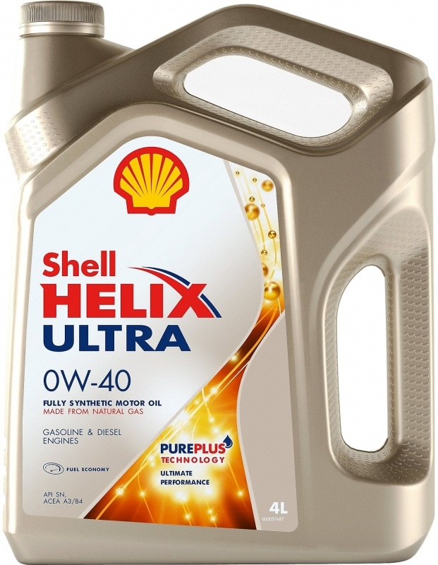 Купить запчасть SHELL - 550046370 Масло моторное SHELL ULTRA (0W-40) 4л