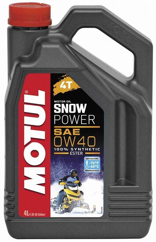 Купить запчасть MOTUL - 105892 Масло SNOWPOWER 4T 0W-40 MOTUL 4л