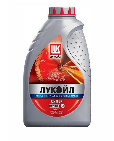 Купить запчасть LUKOIL - 19191 Масло моторное полусинт. СУПЕР 10W-40 (19191) LUKOIL 1л