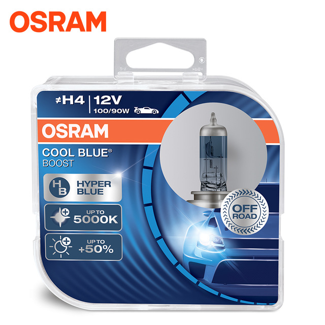 Купить запчасть OSRAM - 62193CBBHCB H4 12V 100/90W COOL BLUE BOOST (62193CBBHCB) OSRAM