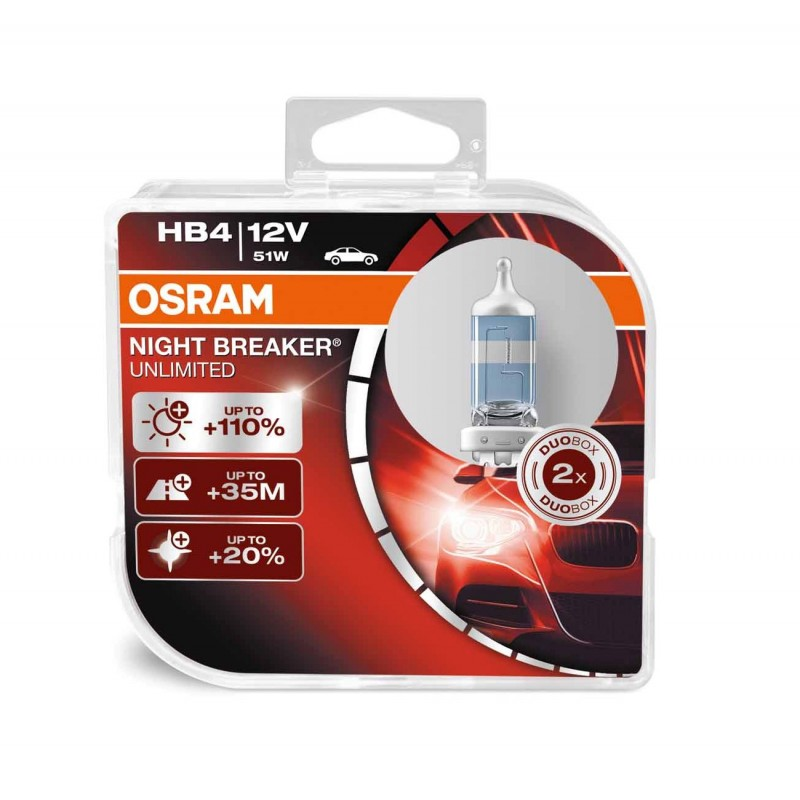 Купить запчасть OSRAM - 9006NBU HB4 12V 51W+110% (9006NBU) OSRAM