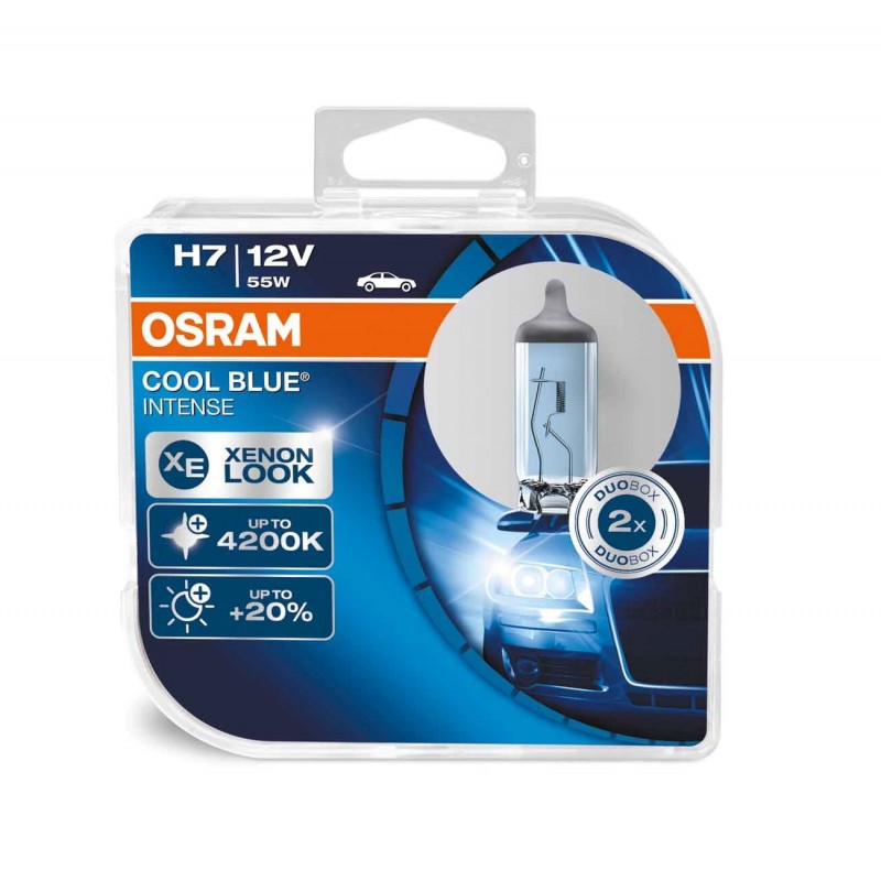 Купить запчасть OSRAM - 64210CBIHCB H7 12V 55W COOL BLUE INTENSE (64210CBI) OSRAM комп