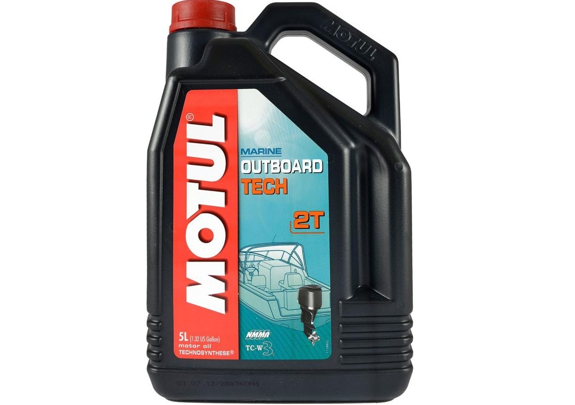 Купить запчасть MOTUL - 101728 Масло Outboard TECH 2T MOTUL 5л