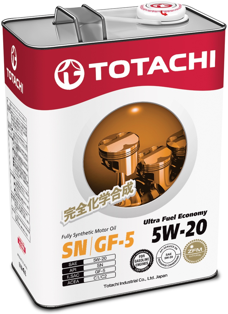 Купить запчасть TOTACHI - 4562374690660 Моторное масло Totachi Ultra Fuel Fully Synthetic SN 5W-20 4л