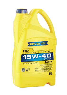 Купить запчасть RAVENOL - 4014835724556 Моторное масло Ravenol Turbo-C HD-C SAE 15W-40 5л