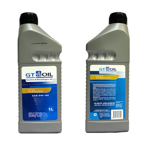 Купить запчасть GT OIL - 8809059407400 Моторное масло GT-Oil Extra Synt 5W-40 1л