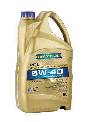 Купить запчасть RAVENOL - 4014835723757 Моторное масло Ravenol VDL SAE 5W-40 5л