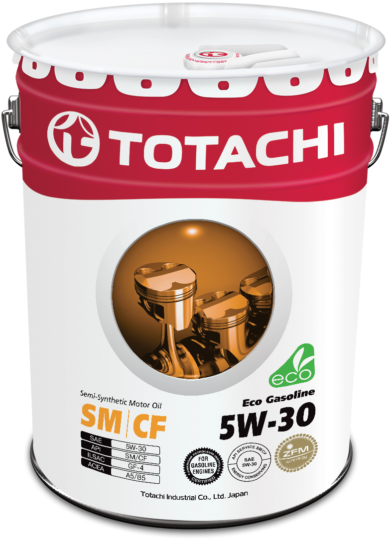 Купить запчасть TOTACHI - 4562374690363 Моторное масло Totachi Eco Gasoline Semi-Synthetic SM/CF 5W-30 20л