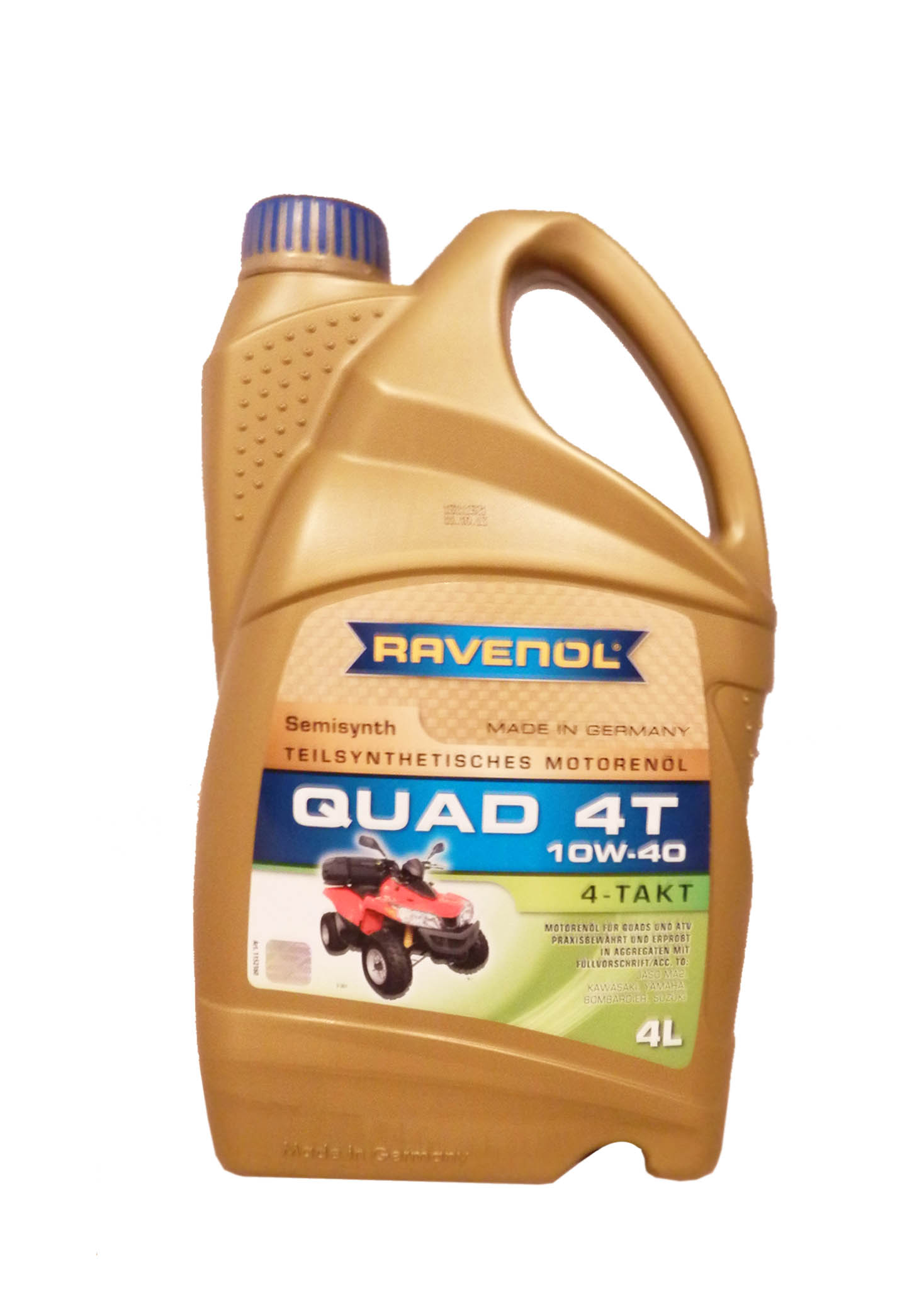 Купить запчасть RAVENOL - 4014835771192 Моторное масло Ravenol QUAD 4T SAE 10W-40 4л