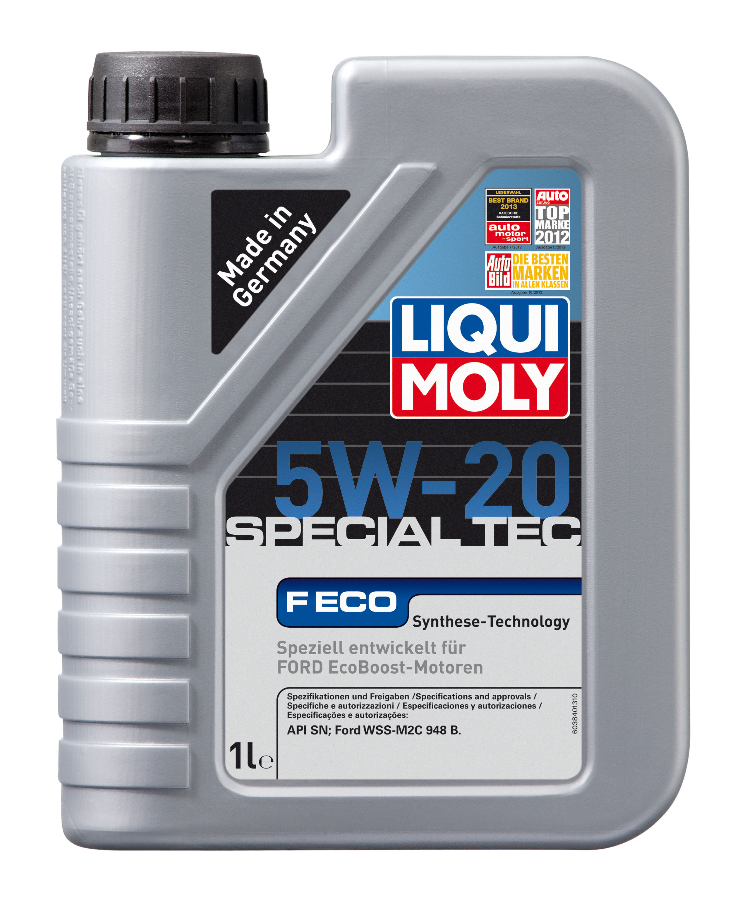 Купить запчасть LIQUI MOLY - 3840 Моторное масло Liqui moly Special Tec F ECO 5w-20 1л