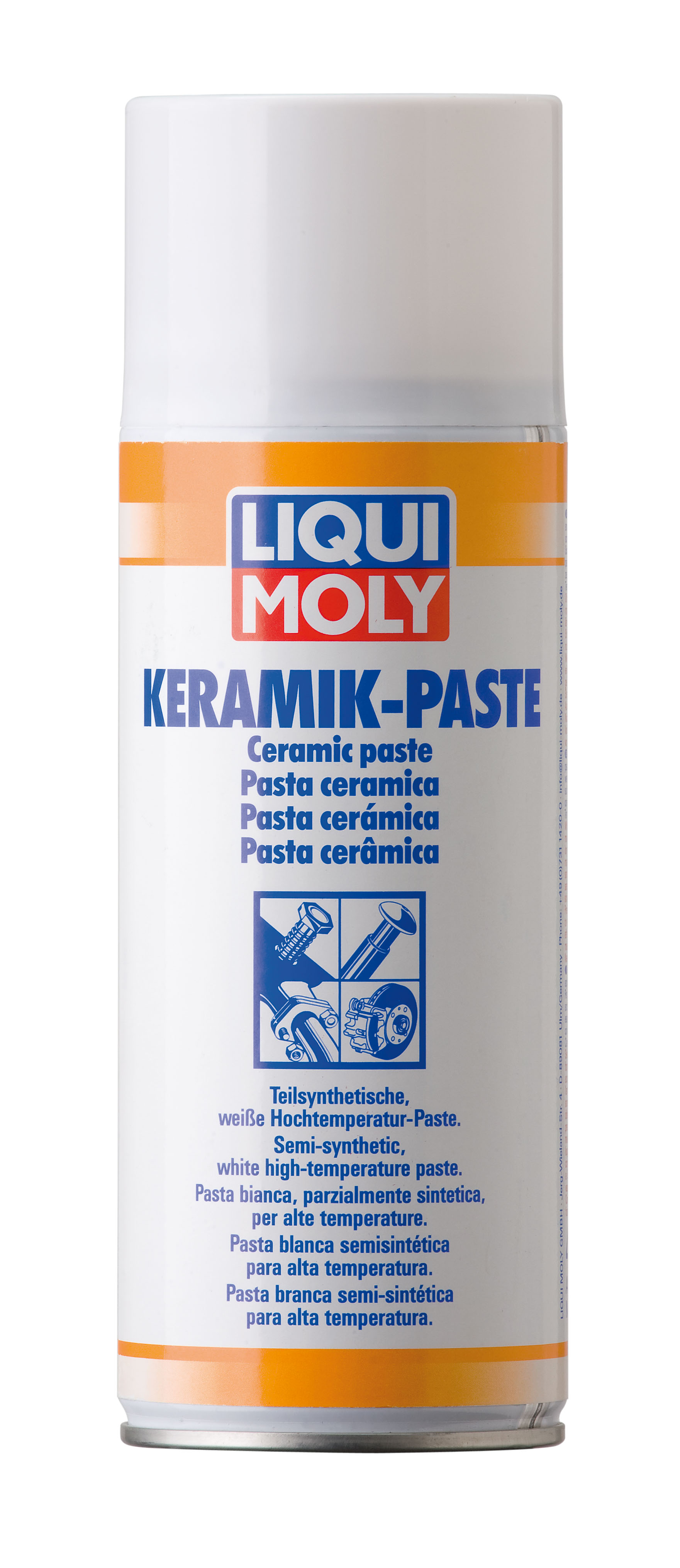 Купить запчасть LIQUI MOLY - 3419 Керамическая паста (спрей) Keramik-Paste