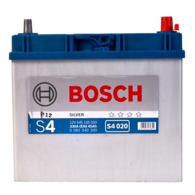 Купить запчасть BOSCH - 0092S40200 Аккумулятор автомобильный BOSCH S4 Silver 0 092 S40 200 45 Ач