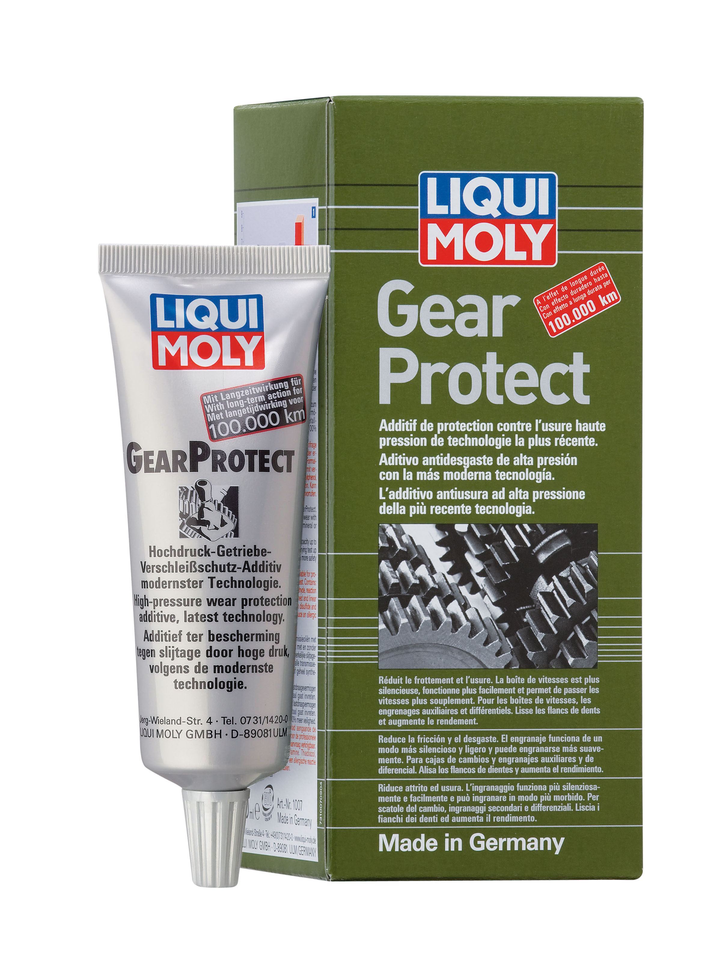 Купить запчасть LIQUI MOLY - 1007 Средство для долговременной защиты трансмиссий GearProtect