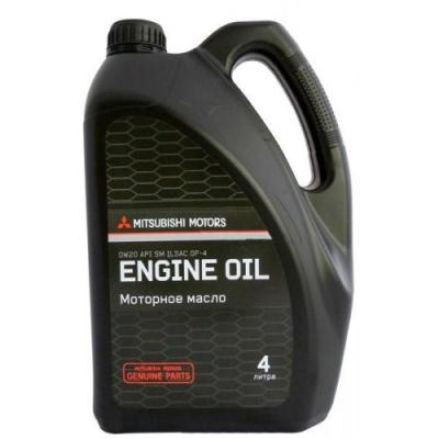 Купить запчасть MITSUBISHI - MZ320191 Моторное масло Mitsubishi Genuine Oil 0W-20 4л