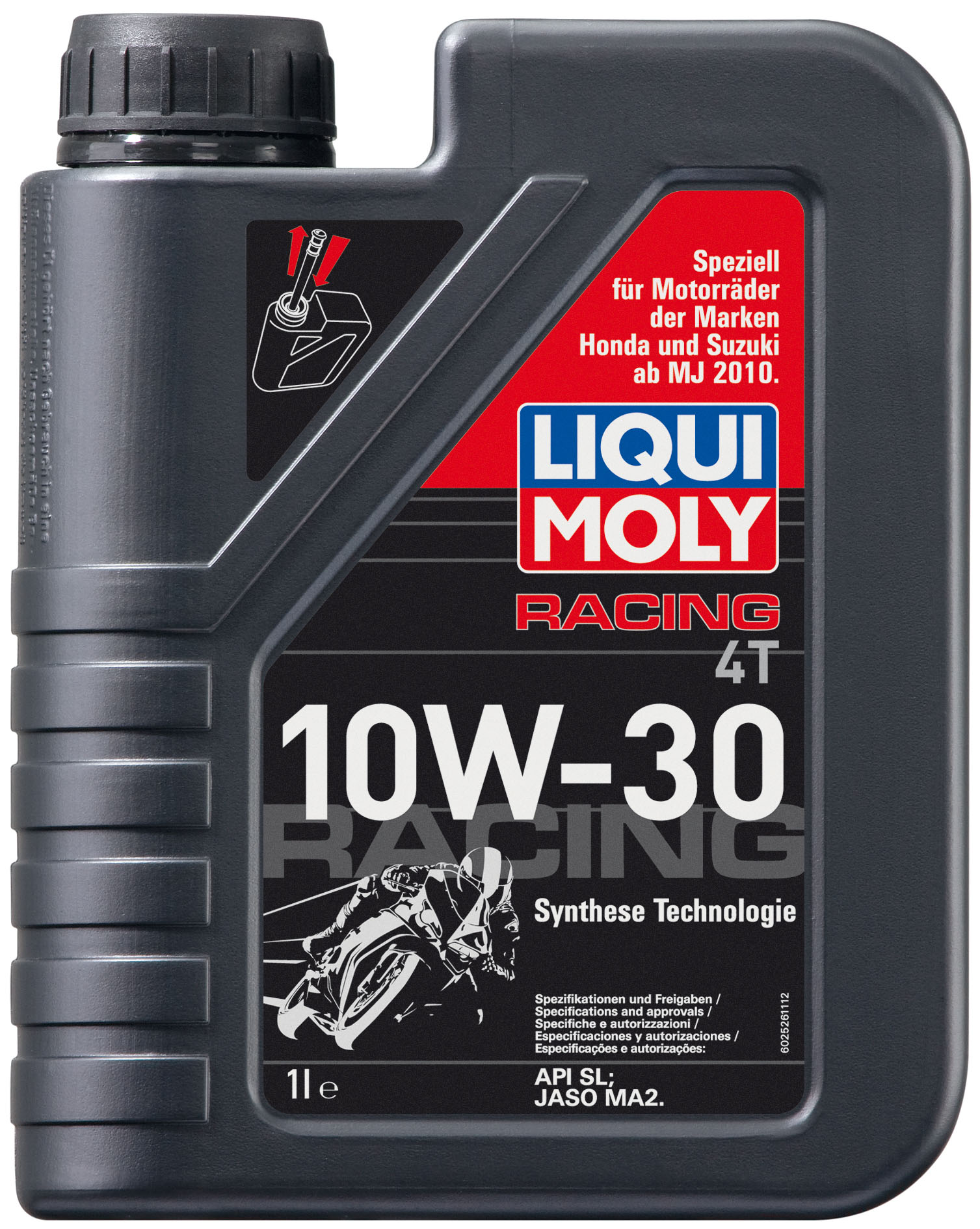 Купить запчасть LIQUI MOLY - 2526 Моторное масло Liqui moly Motorbike 4T Street 10w-30 1л