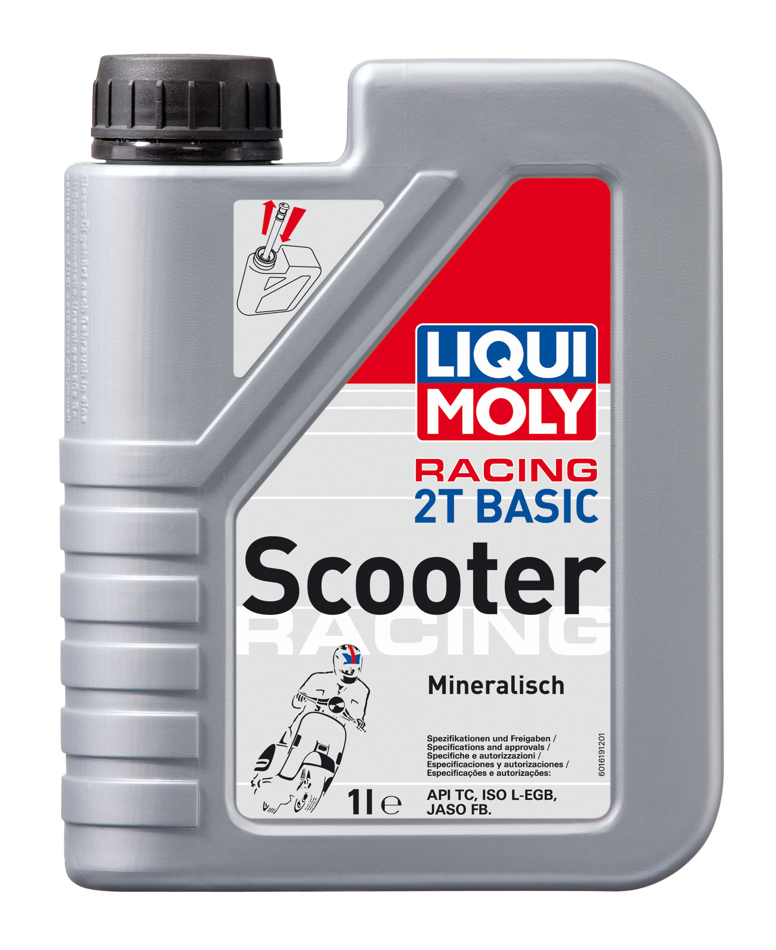 Купить запчасть LIQUI MOLY - 8068 для скутеров Motorrad Scooter 2T Basic