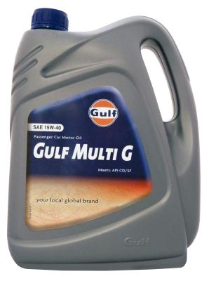 Купить запчасть GULF - 8717154952926 Multi G SAE 15W-40 (4л)